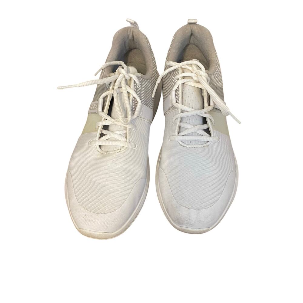 Footjoy FJ Flex Womens Golf Shoe Size 10 White Spikeless - Picture 3 of 5